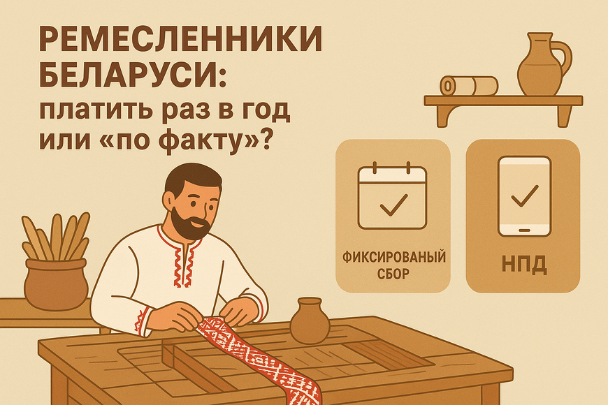 Жить творчеством и платить налоги: просто о сложном для ремесленников