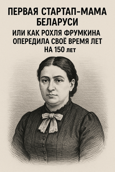 Первая стартап-мама Беларуси: как Рохля Фрумкина опередила время на 150 лет