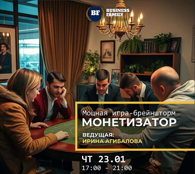 Минск. Уникальная мощная игра-брейншторм «Монетизатор»