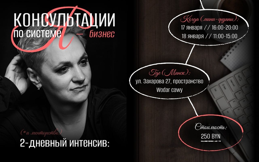 Я — мой бизнес. Стратегическая сессия с Алесей Маринич